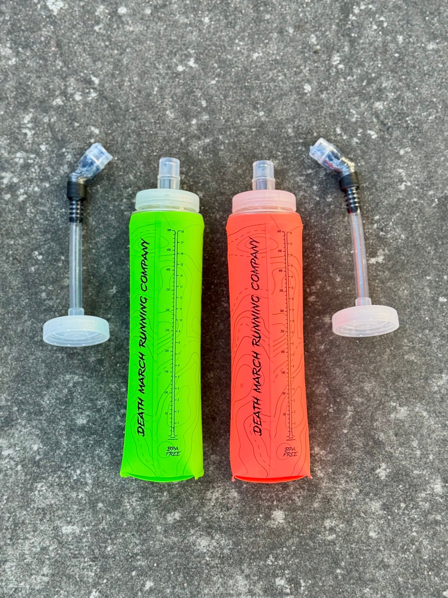 500ml Soft Flask Bottle - 2 Pack