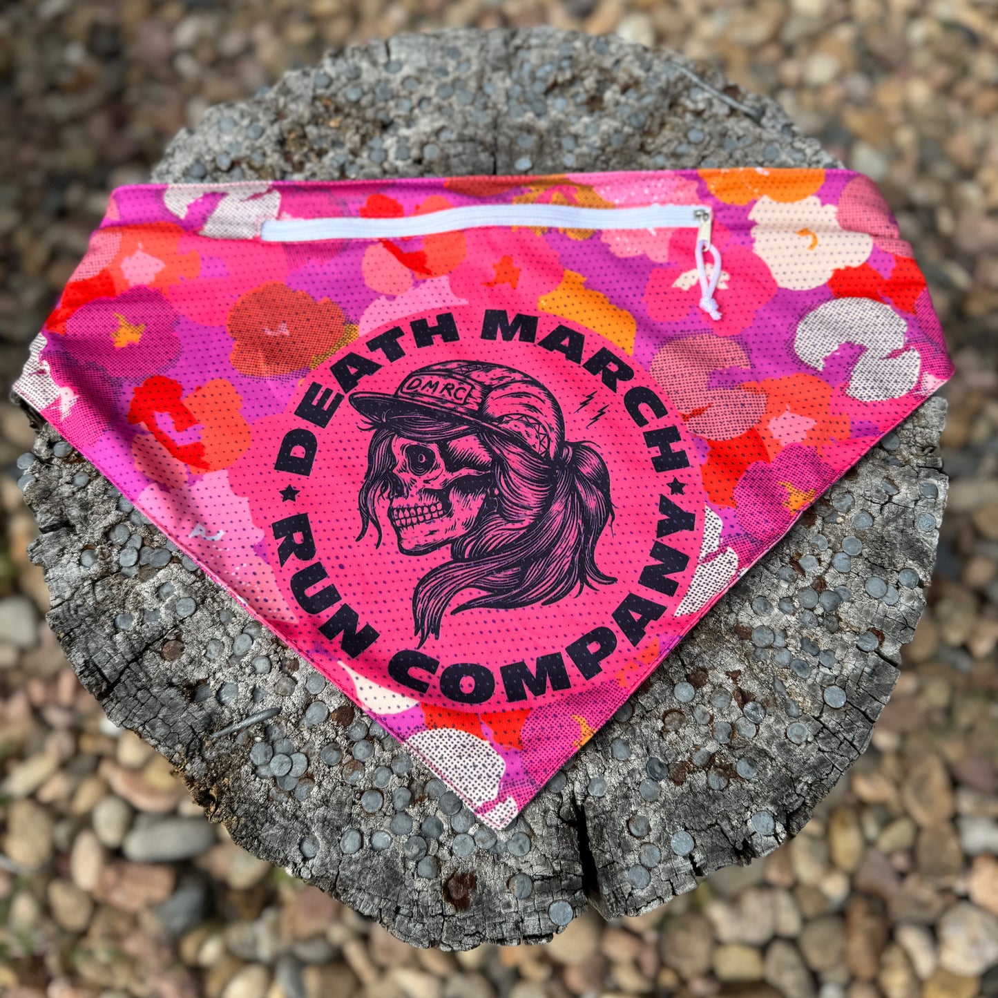 DMRC Ice Bandana - Women's Logo Flowers