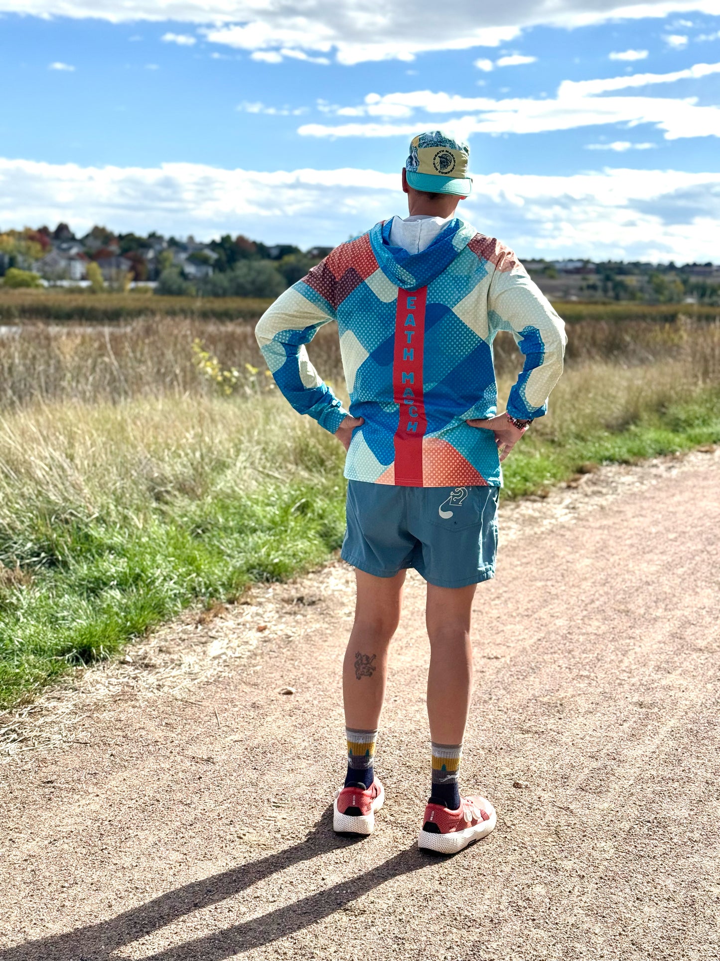 DMRC Performance Run Hoodie - Wave Runner