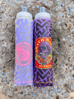 500ml Soft Flask - Lace Face & Rorshack - 2 pack