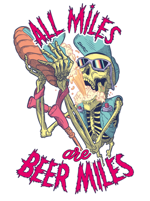 Beer Miles Shoey - Heathered Navy