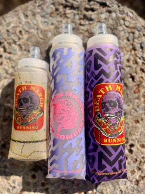 500ml Soft Flask - Lace Face & Rorshack - 2 pack