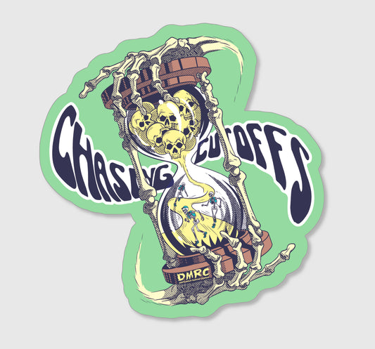 Chasing Cutoffs Sticker