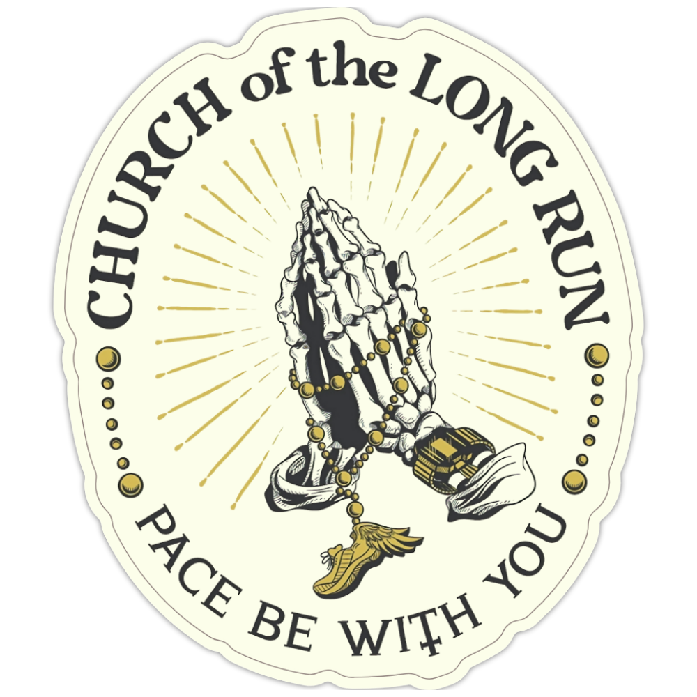 Church of the Long Run Sticker