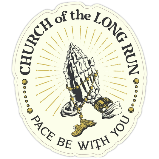 Church of the Long Run Sticker