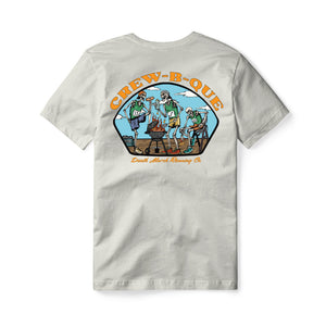 Crew-B-Que - Heathered Natural