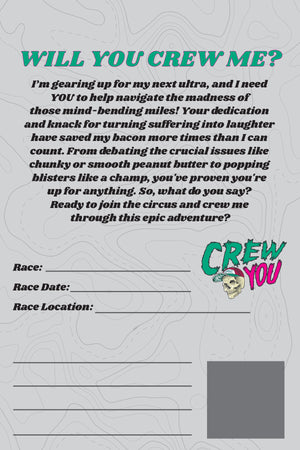 Recruit a Crew Postcard (Crew You) 4-Pack