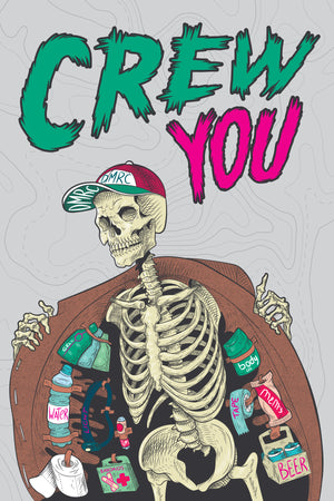 Recruit a Crew Postcard (Crew You) 4-Pack