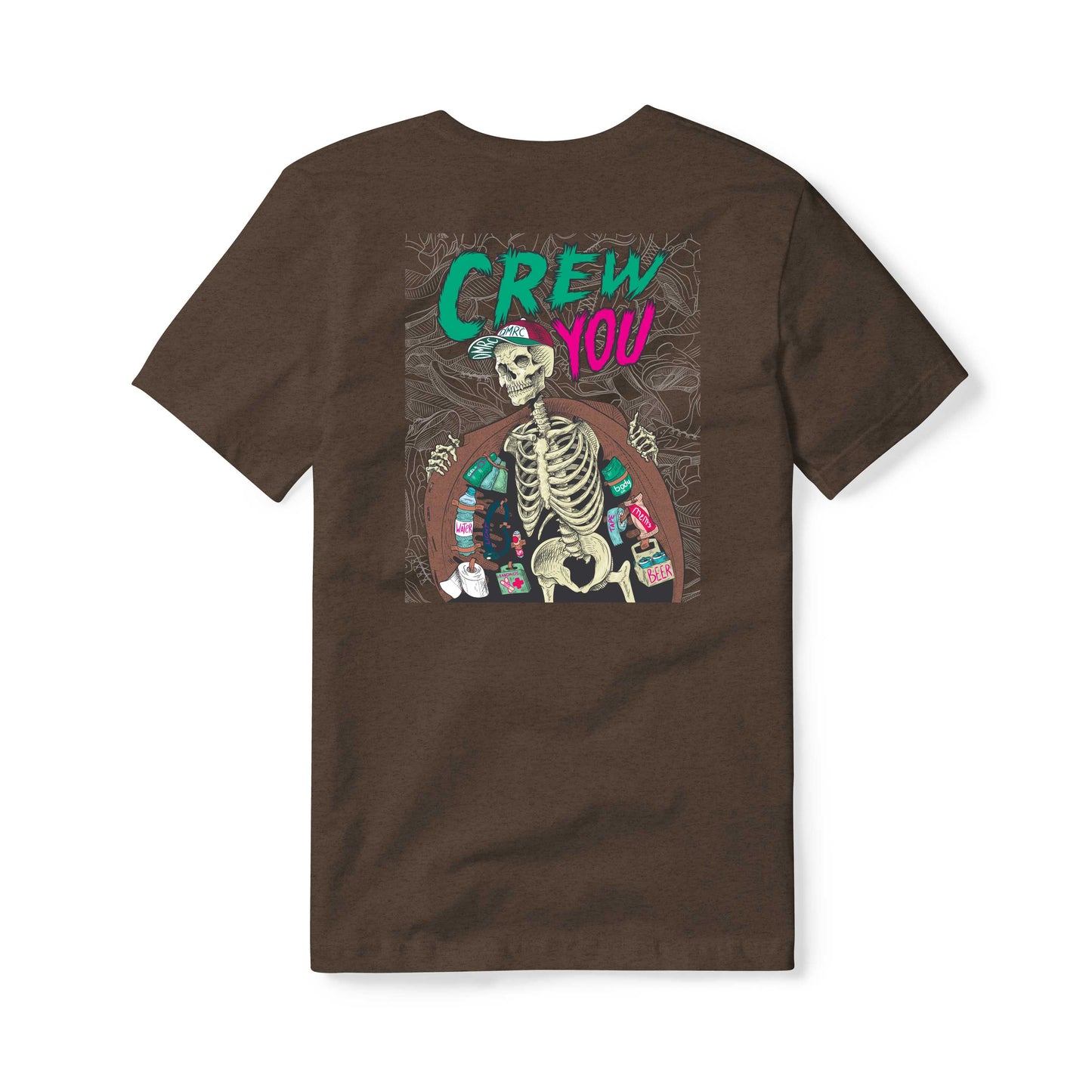 Crew You - Heathered Brown