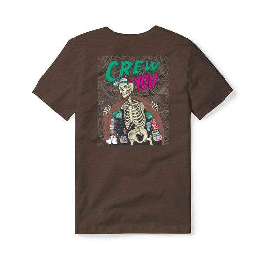 Crew You - Heathered Brown