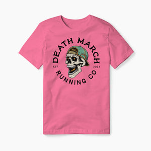 DMRC 5-Panel Logo Tee - Neon Pink