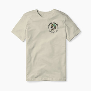 DMRC 5-Panel Logo Tee - Heathered Sand