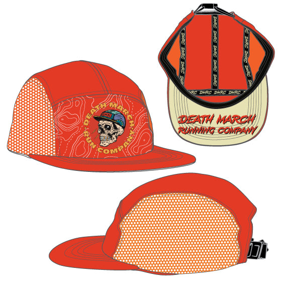 DMRC Orange 5-Panel Hat