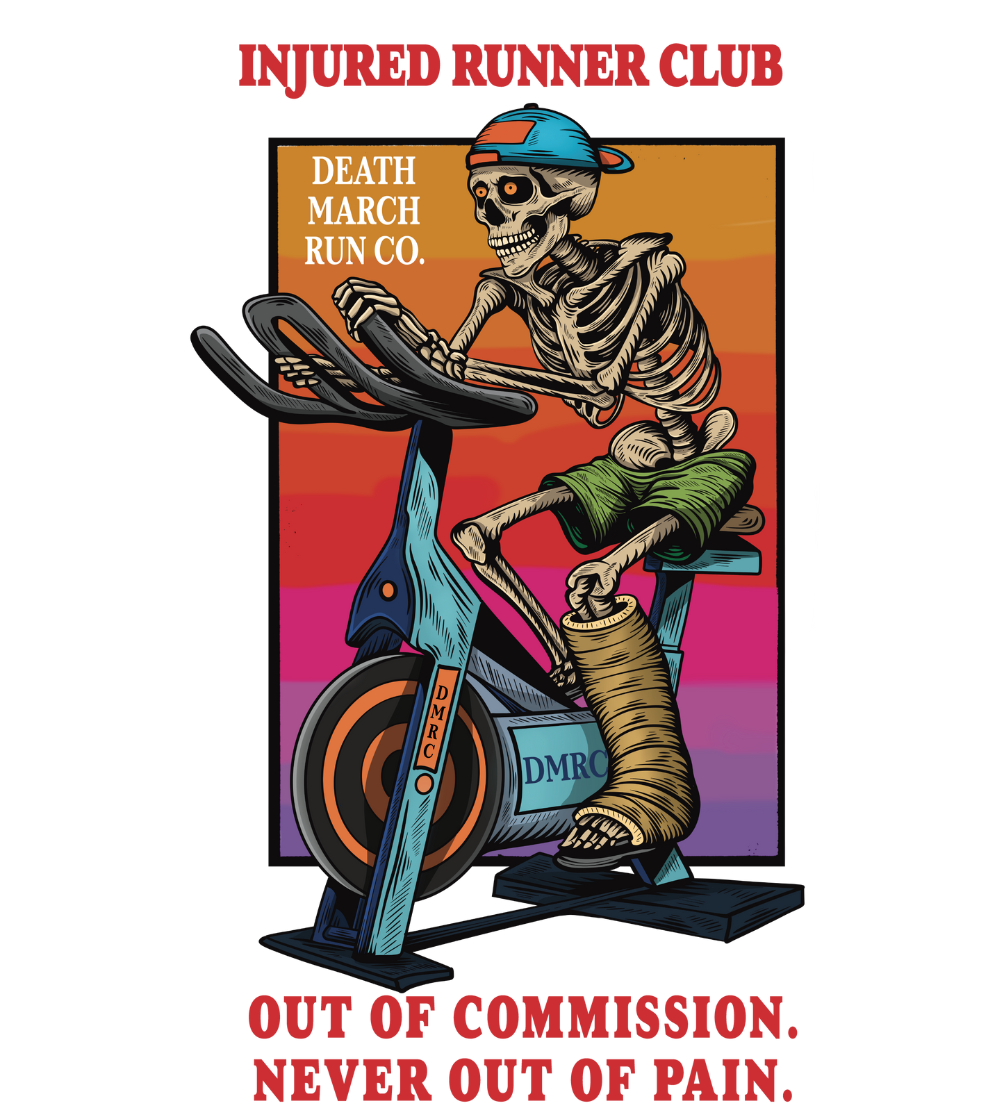 Injured Runners Club Tee - Natural