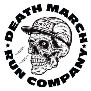 DMRC B&W Logo Tee - Heathered Sunset