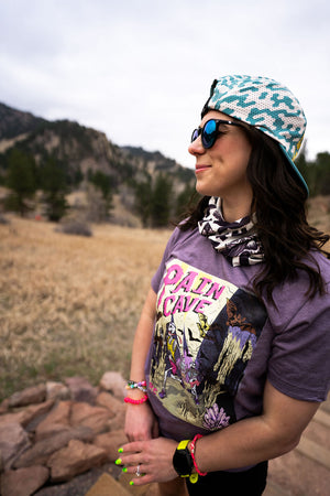 DMRC Summer Weight Neck Gaiter - Brain Melt