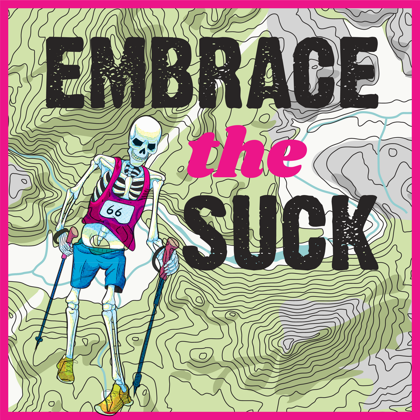 Embrace the Suck - Heathered Mint