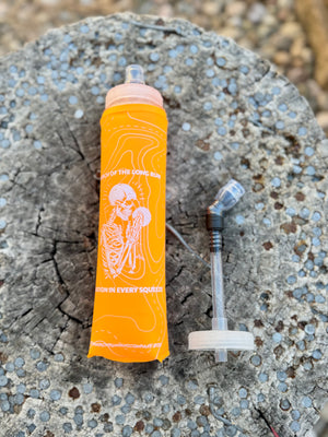 500ml Soft Flask Bottle - Orange