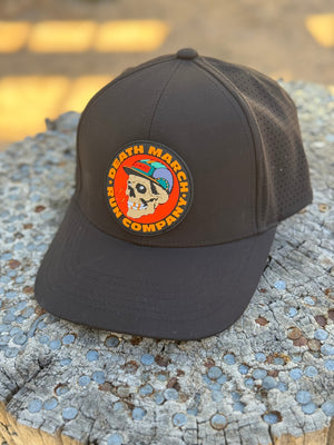 DMRC Logo Performance Snapback - Black Curved Bill