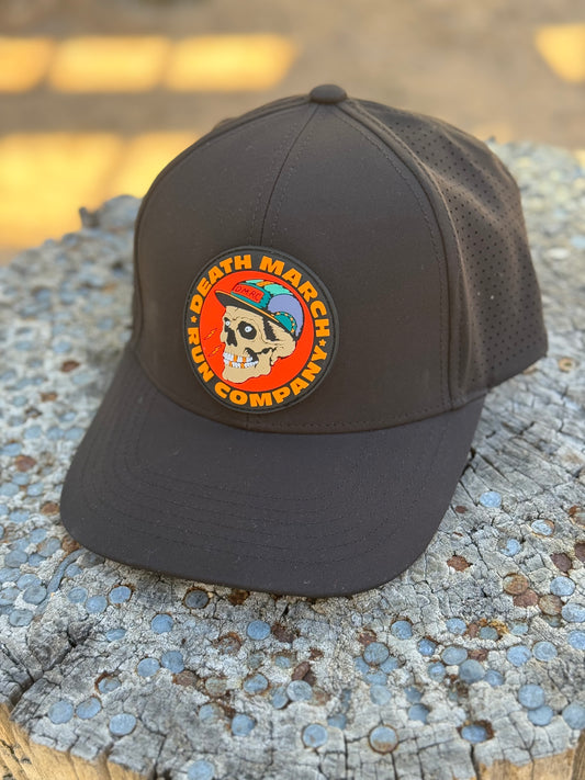 DMRC Logo Performance Snapback - Black Curved Bill