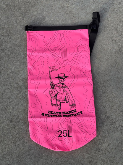 Death March 25L Drop Bag - Neon Pink