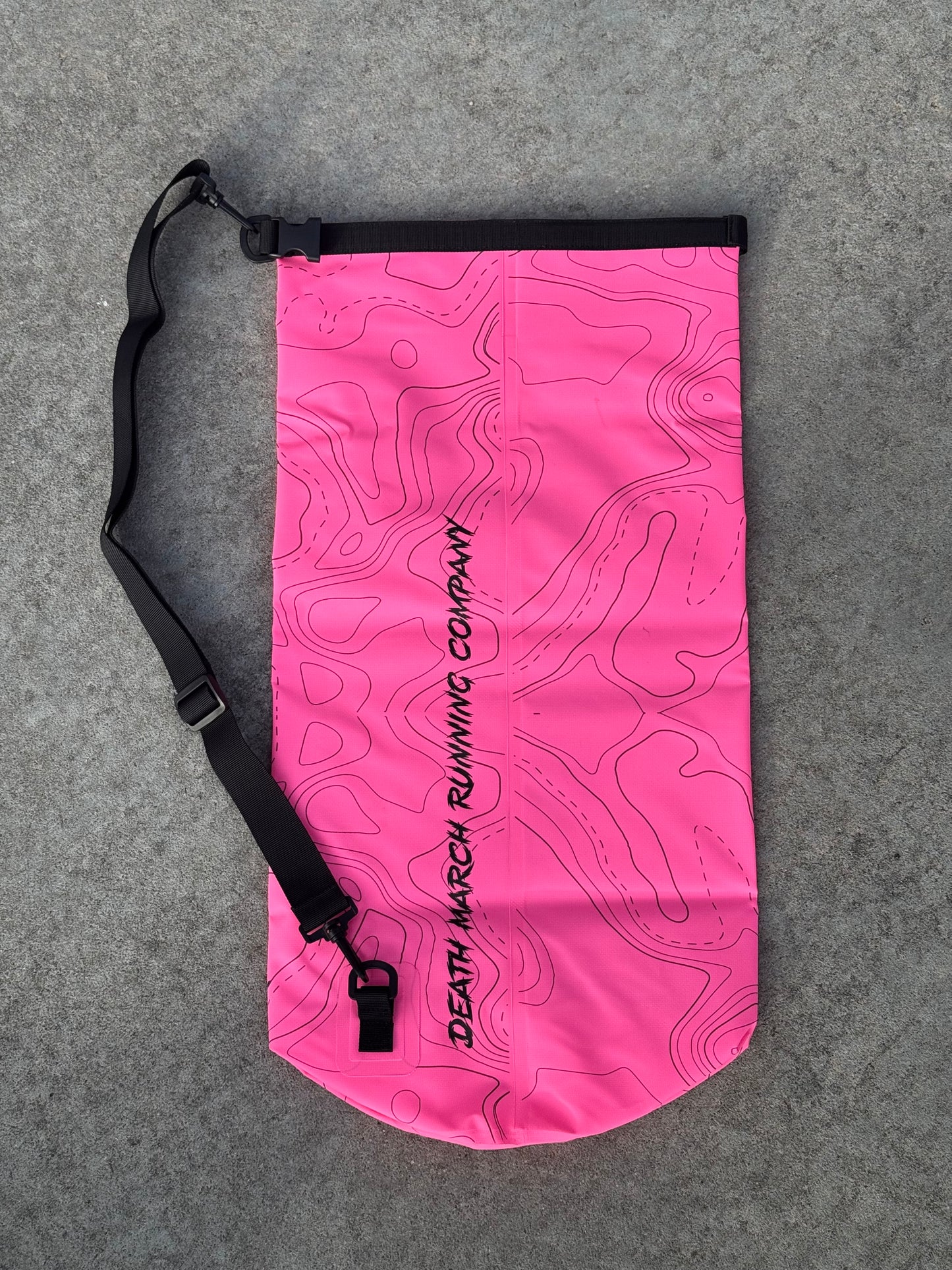 Death March 25L Drop Bag - Neon Pink