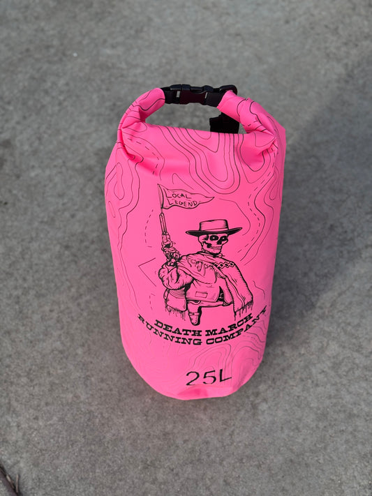 Death March 25L Drop Bag - Neon Pink