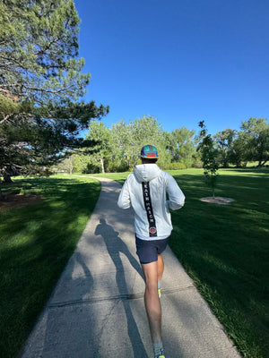 DMRC Performance Run Hoodie - White