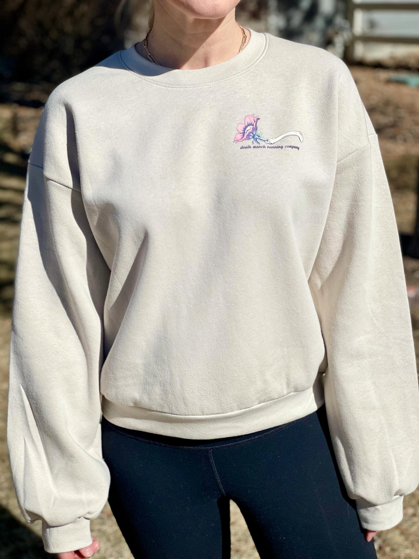 Wildflowers - Ladies Crewneck Sweatshirt