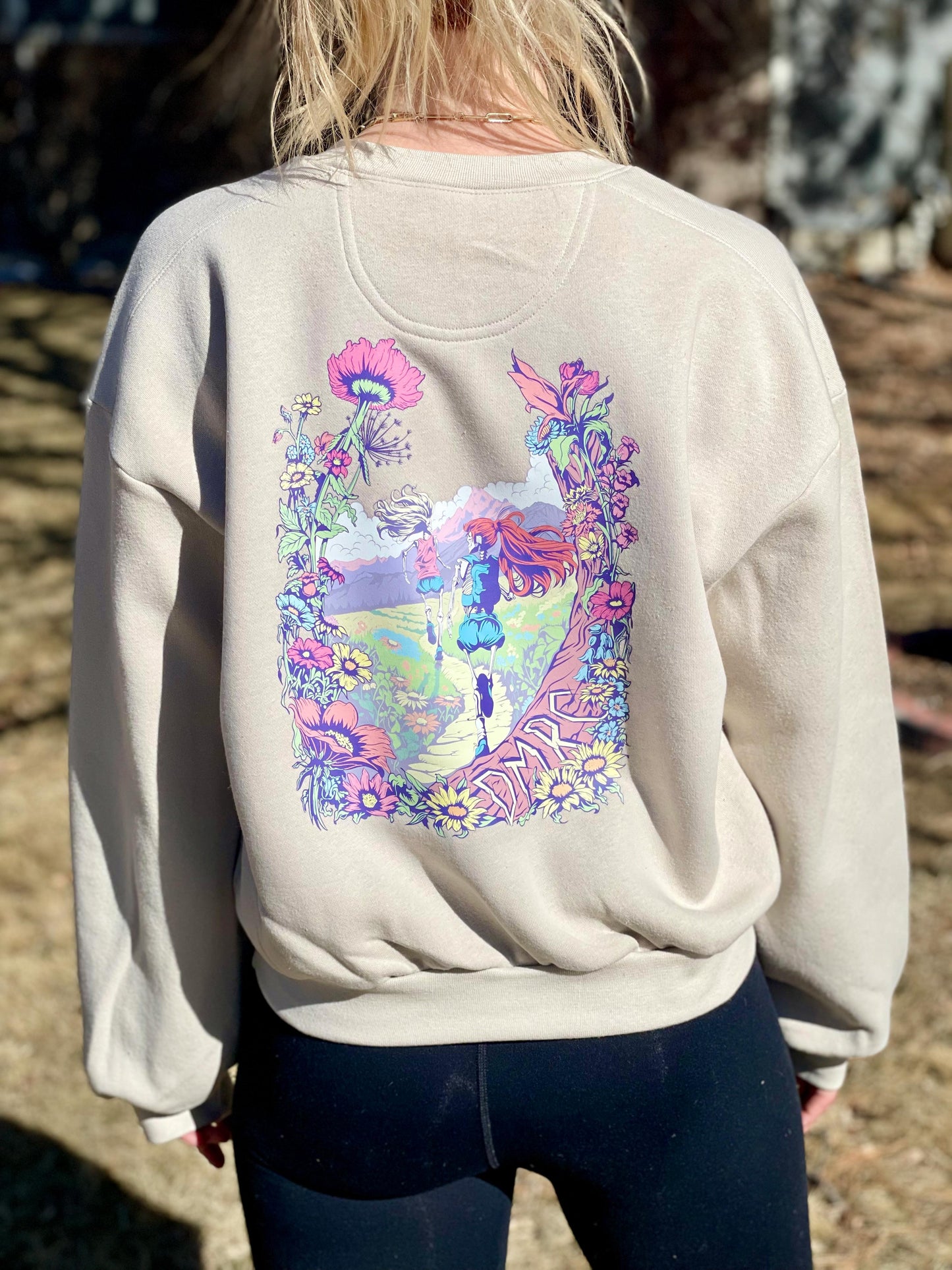 Wildflowers - Ladies Crewneck Sweatshirt