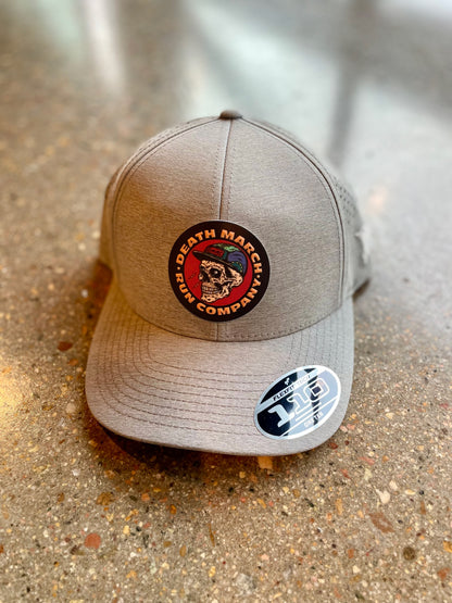 DMRC Logo Performance Hat - Heather Gray Curved Bill