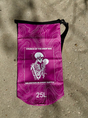 Death March 25L Drop Bag - Neon Purple