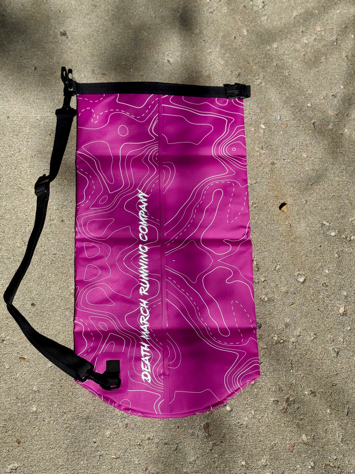 Death March 25L Drop Bag - Neon Purple