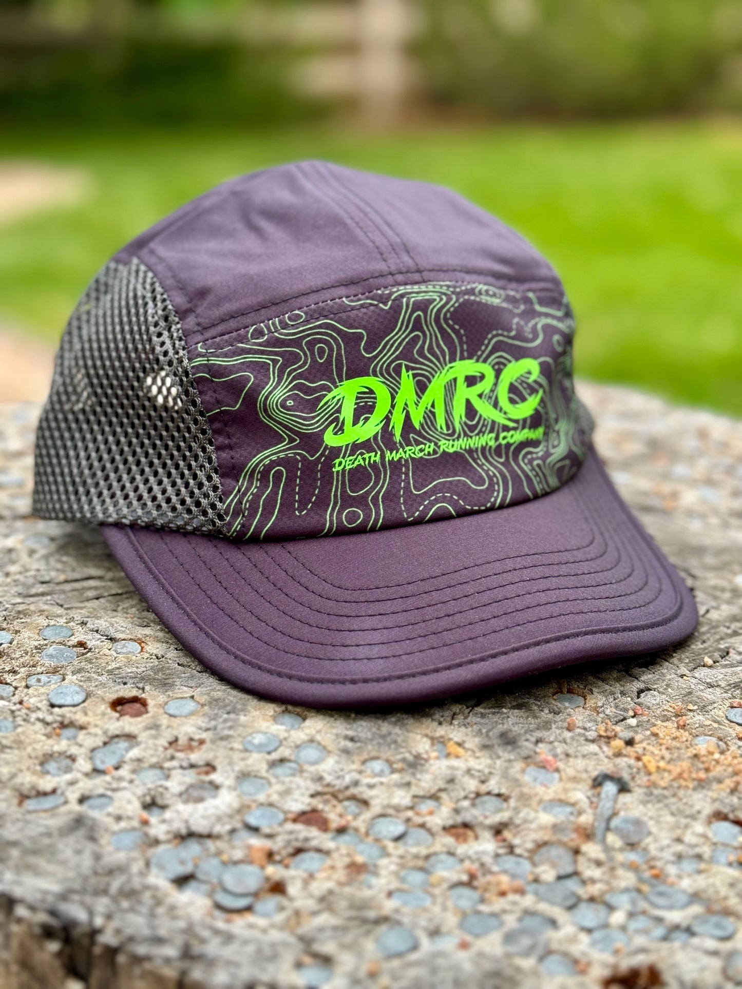 DMRC Black/Green 5-Panel Hat