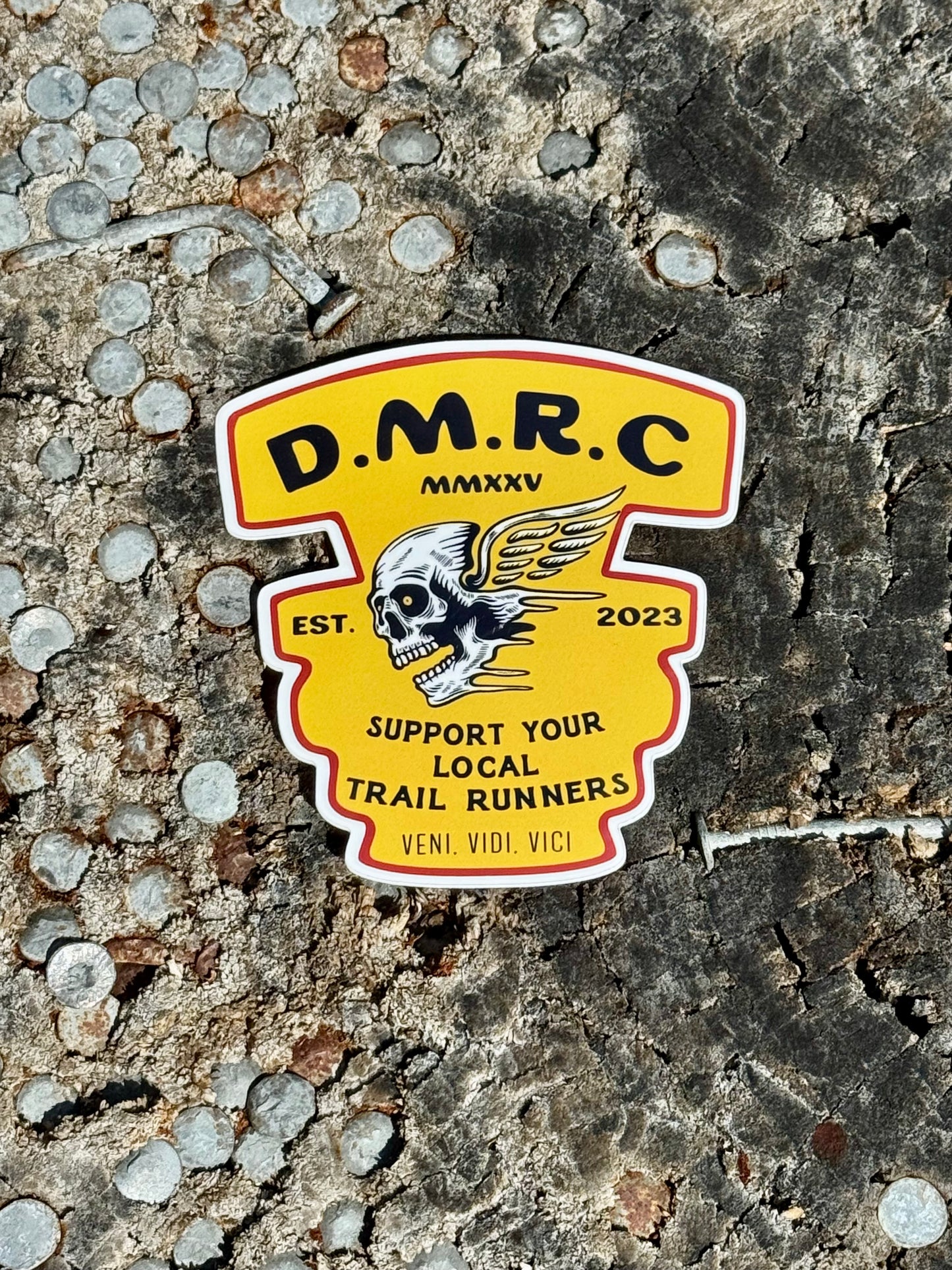 Support Your Local Trail Runner Sticker