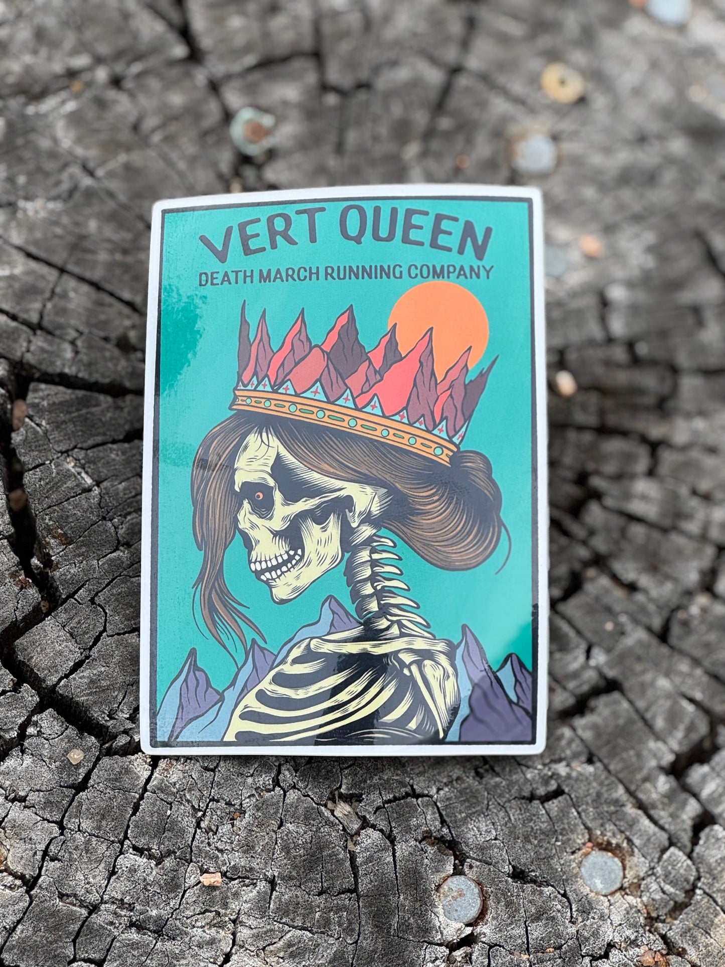 Vert Queen Sticker