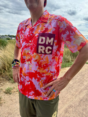 DMRC Performance Button Down - Party Leaves