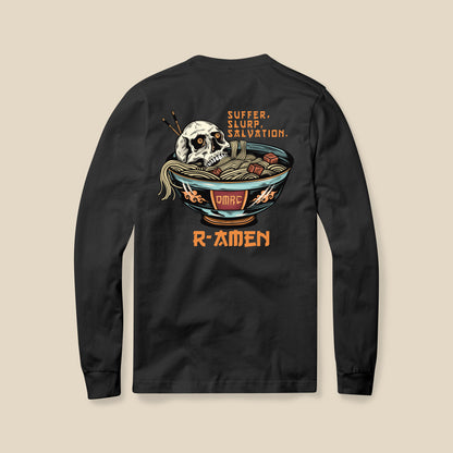 R-Amen Long Sleeve Tee - Black