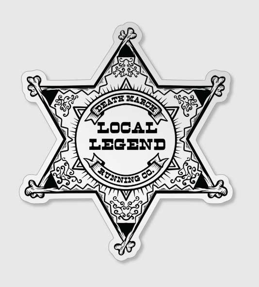 Local Legends Badge Sticker