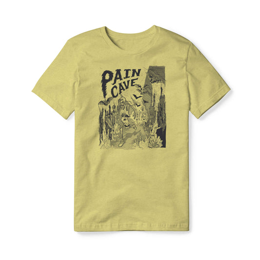 Pain Cave - Light Heathered Yellow