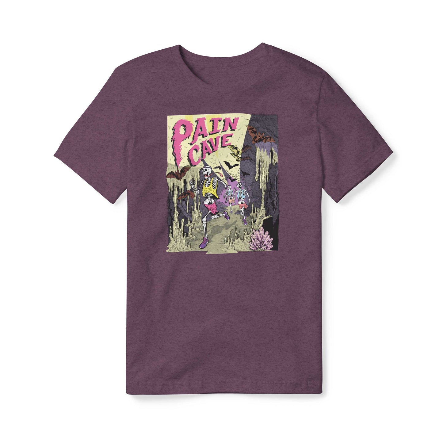 Pain Cave - Dark Heathered Purple