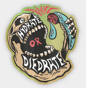 Hydrate or Diedrate Sticker