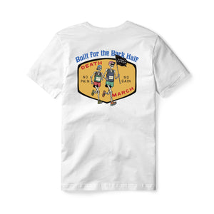 Built for the Back Half Tee - White