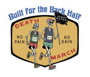 Built for the Back Half Sticker