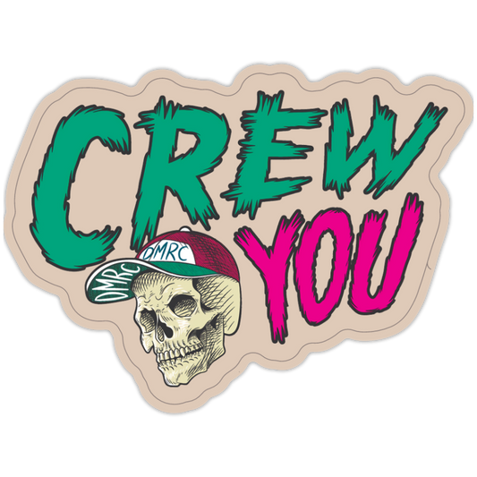 Crew You Icon Sticker