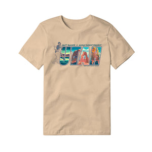 Buff Runner - Run Utah Tee (Limited Edition) - Sand